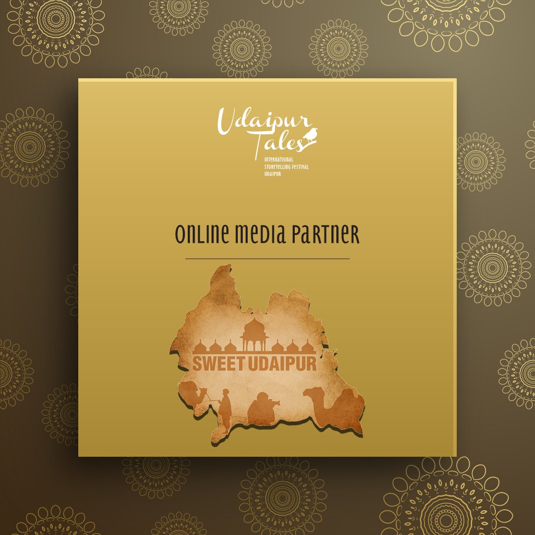 UdaipurTales's tweet image. #UTF2018
Extending our special thanks to our Online Media Partner, Sweet Udaipur, a platform that helps you experience Udaipur in a different way. 
Thank you for your support.

Haven't booked your tickets already? Do it now! bit.ly/2PC9d4n 

#UdaipurTales #Storytelling