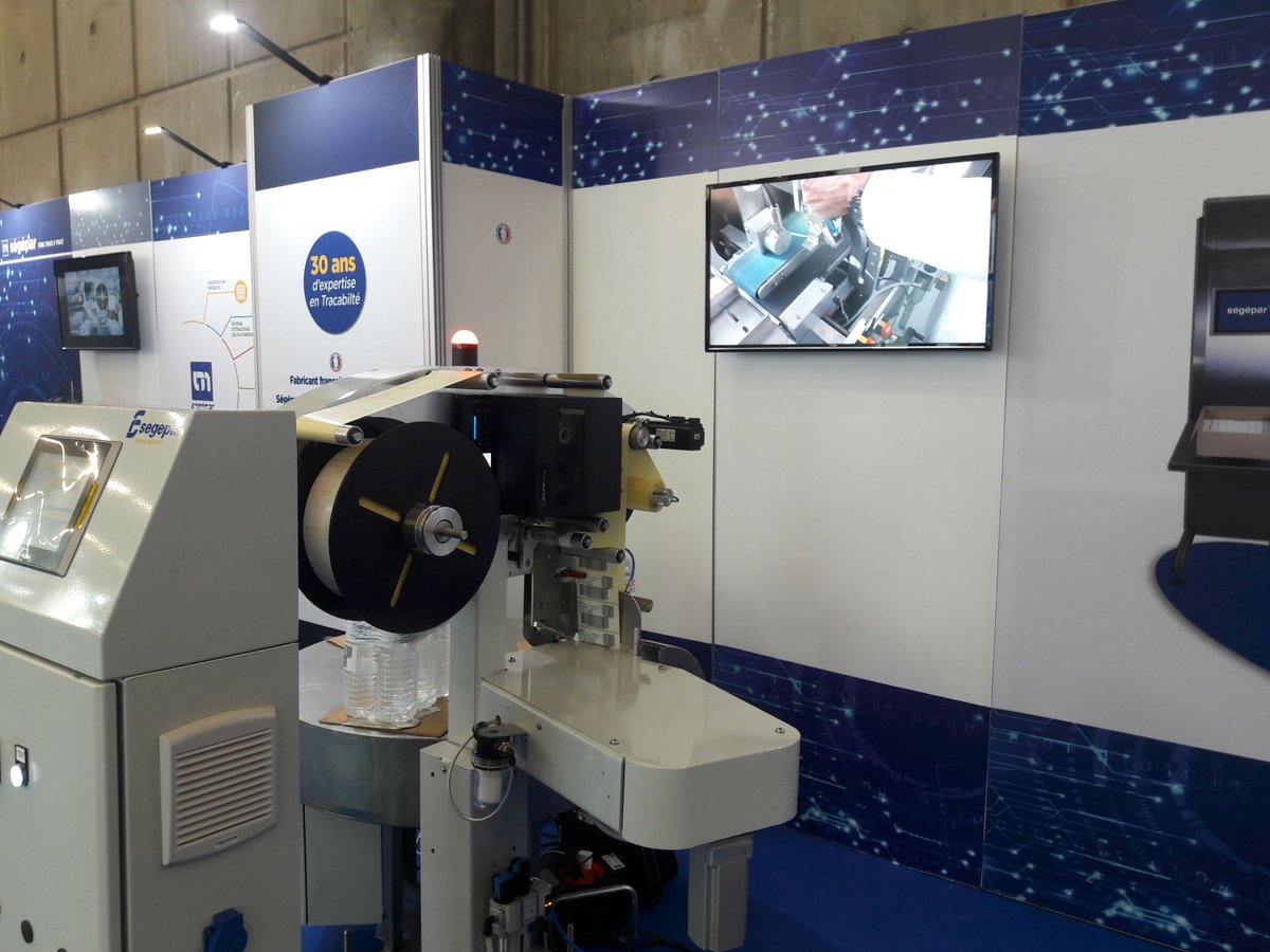 SATO_Europe's tweet photo. Are you attending @ALL4PACK today? We’re here with @WeberPackaging and Segepar. Check out our print and apply solutions with #CL4NX  #AEP  #Linerless #S84ex #S86ex. Find out more from members of our lovely team at the show 😀 https://t.co/wUTxieyACn
