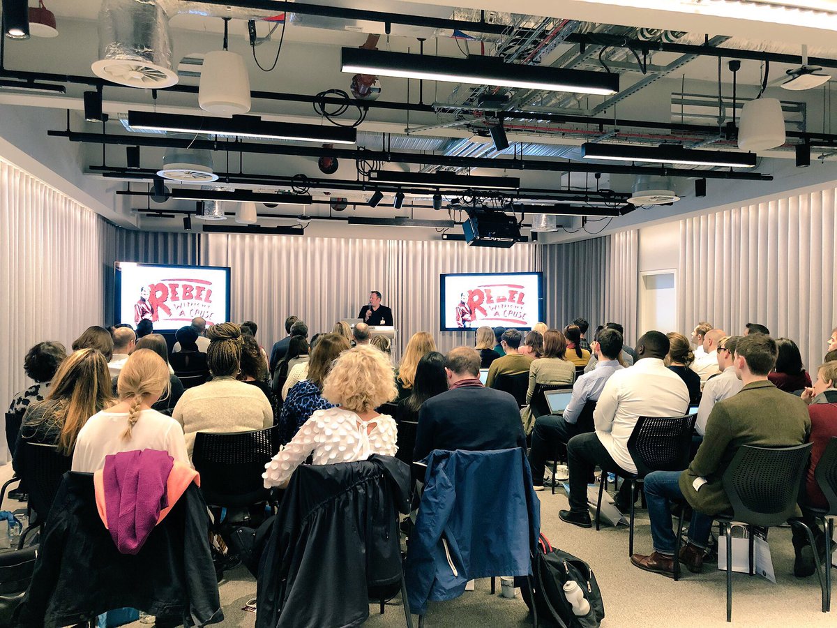 EmilyUnders's tweet photo. Great turn out for our Fad vs Reality 2019 prediction event with @GoogleUK this morning. Follow @MCandC #FadvsReality18 for stats, quotes and our Digital team going head to head on what 2019 looks like #marketing #advertising #data #machinelearning #media https://t.co/0dbqw6XWWO