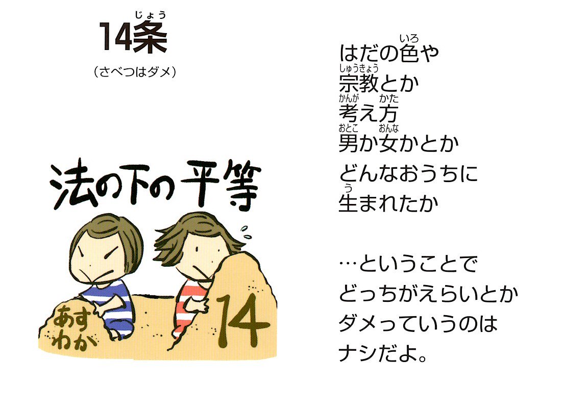 憲法第14条 Hashtag On Twitter