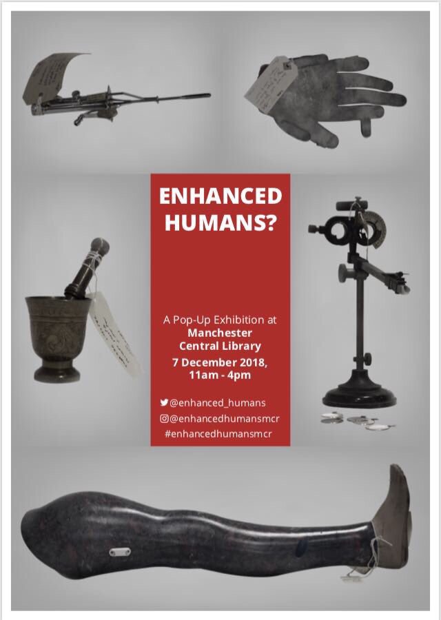 Centre for Museology (@agms10) on Twitter photo Join this 1-day pop-up exhibition titled “Enhanced Humans?” with <a href="/ManMedMuseum/">UoM Medical Museum</a> objects, at Mcr Central Library <a href="/archivesplus/">Archives+</a> on Friday 7th December, 11am-4pm #enhancedhumansmcr <a href="/UoMSALC/">School of Arts, Languages and Culture</a> <a href="/UoMArchaeology/">Manchester Centre for Archaeology and Egyptology</a> <a href="/UoMHistory/">History</a> <a href="/UoMDrama/">UoM Drama & Film</a> <a href="/UoMHeritage/">UoM History and Heritage</a> @UoMhistdept <a href="/ManCHSTM/">CHSTM</a> <a href="/uomsalcstudents/">UoMSALCStudents</a> Join this 1-day pop-up exhibition titled “Enhanced Humans?” with <a href="/ManMedMuseum/">UoM Medical Museum</a> objects, at Mcr Central Library <a href="/archivesplus/">Archives+</a> on Friday 7th December, 11am-4pm #enhancedhumansmcr <a href="/UoMSALC/">School of Arts, Languages and Culture</a> <a href="/UoMArchaeology/">Manchester Centre for Archaeology and Egyptology</a> <a href="/UoMHistory/">History</a> <a href="/UoMDrama/">UoM Drama & Film</a> <a href="/UoMHeritage/">UoM History and Heritage</a> @UoMhistdept <a href="/ManCHSTM/">CHSTM</a> <a href="/uomsalcstudents/">UoMSALCStudents</a>