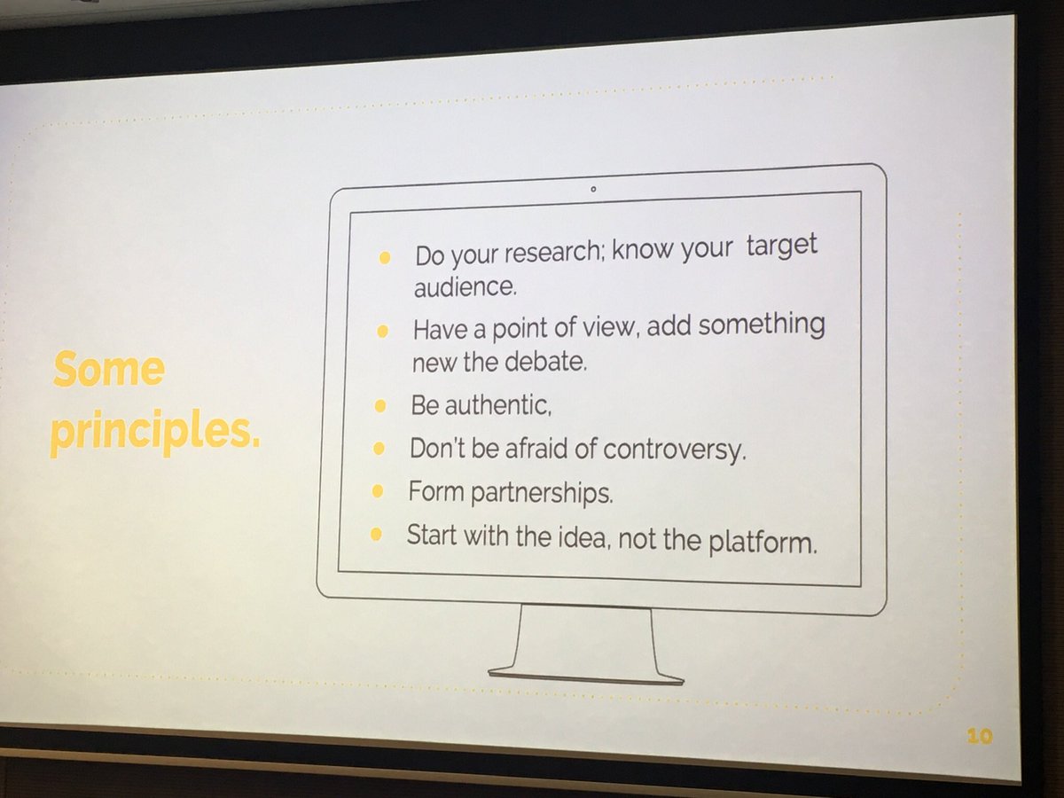 luefkens's tweet photo. Content is not thought leadership! - @DaniellaLebor #EUDAS2018 https://t.co/UlsefRVfk4