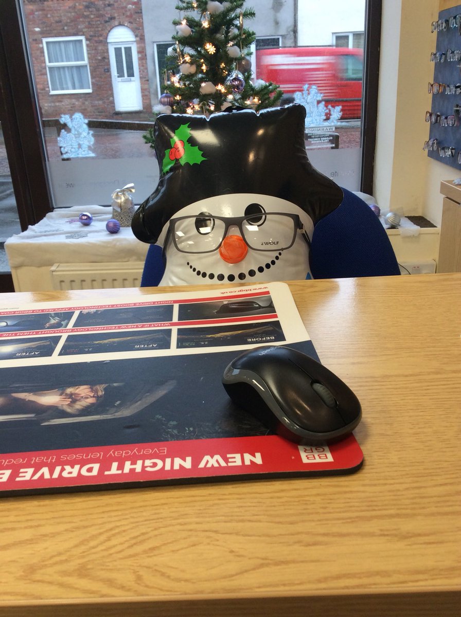 Got ourselves a new Dispensing Optician in practice. Thought we’d upgrade while it’s Christmas is not too far away.