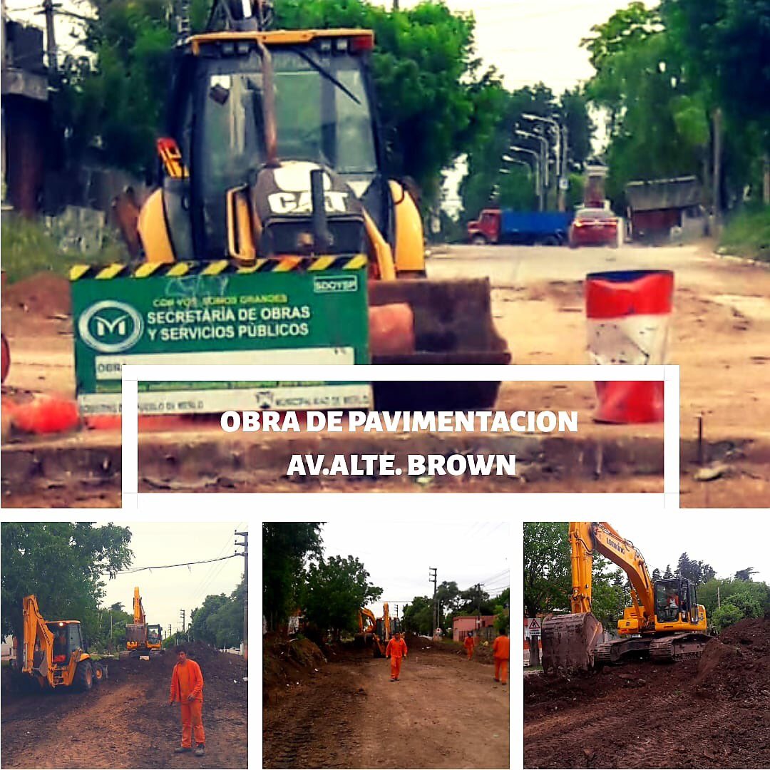 sdoyspmerlo's tweet photo. AVANCE EN OBRAS DE PAVIMENTACIÓN
Estamos trabajando en la preparación de la calle Almirante Brown entre Azara y Remedios de Escalada en la Ciudad de Parque San Martín, para luego continuar con la preparación de la calzada y  seguir con el hormigonado. https://t.co/oyuZXuulB5