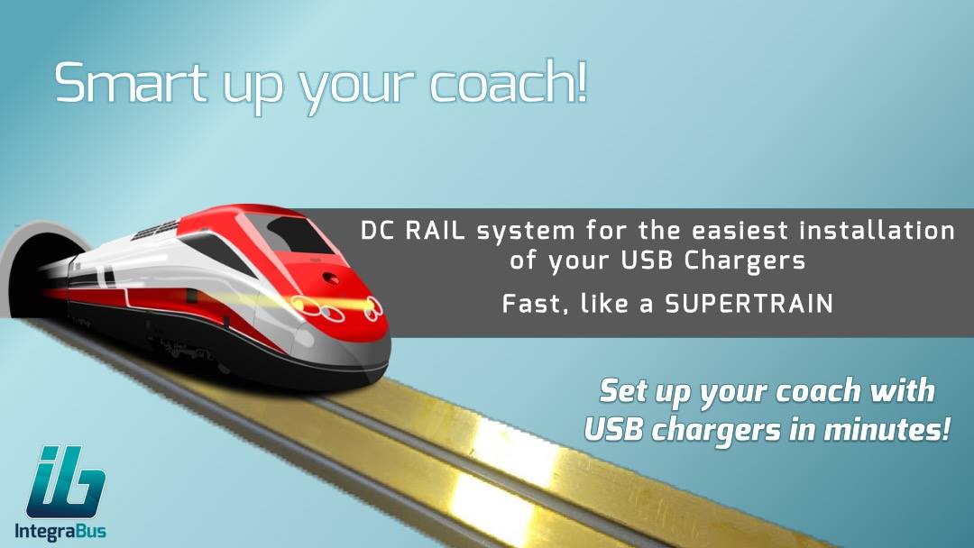 We are working on a brand new DC Rail System for the easiest and fastest installation of our USB chargers. 
We can't tell you anything else yet, only to let you know, the working process will be as fast as a SUPERTRAIN.🚄
Stay Tuned!