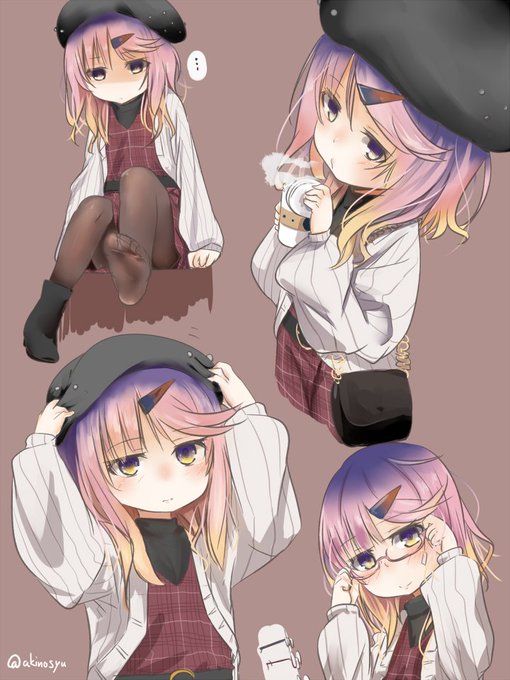 続・私服対馬。健全です。
私服で髪をおろすシチュって好きです。
#艦これ 