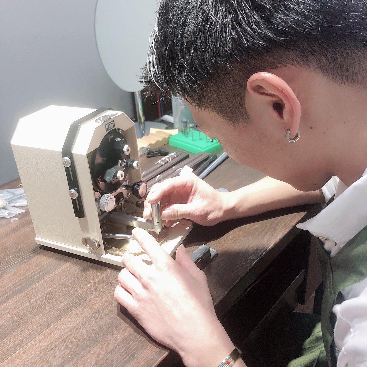eerika0103's tweet photo. ホンットに突然、指輪作りたい！って言い出して驚いたけど
連れて行ってくれてありがとう航くん
いい思い出になりました💍 https://t.co/1tsWUAyQCn