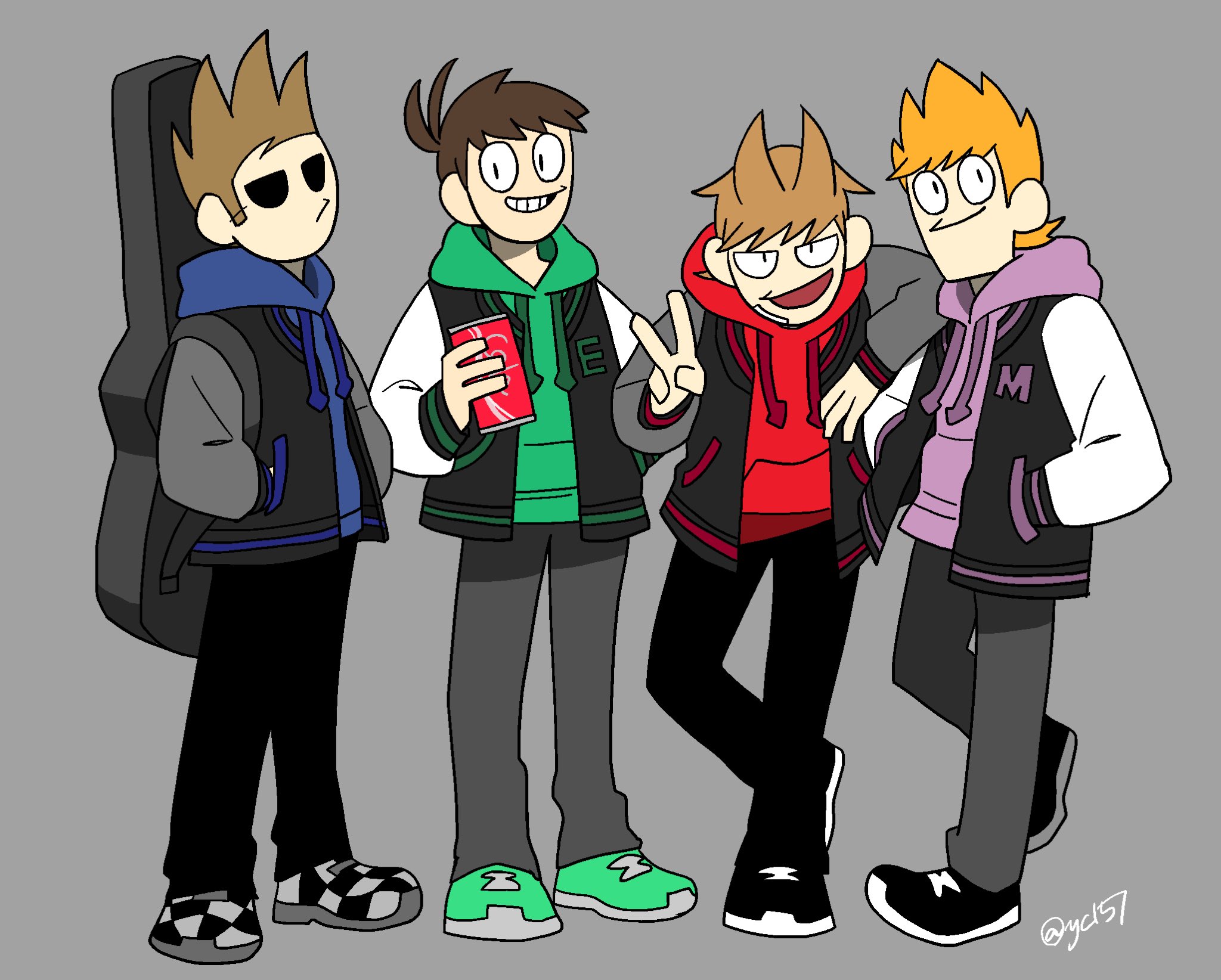 “#Eddsworld 
スタジャン” .