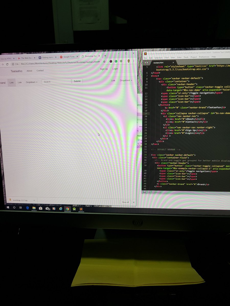 DavidN1304's tweet photo. Day 8 #100DaysOfCode Navbar... is this what it takes??? #Coltsteele #freeCodeCamp #iamawebdeveloper https://t.co/TE8ZINVMXv