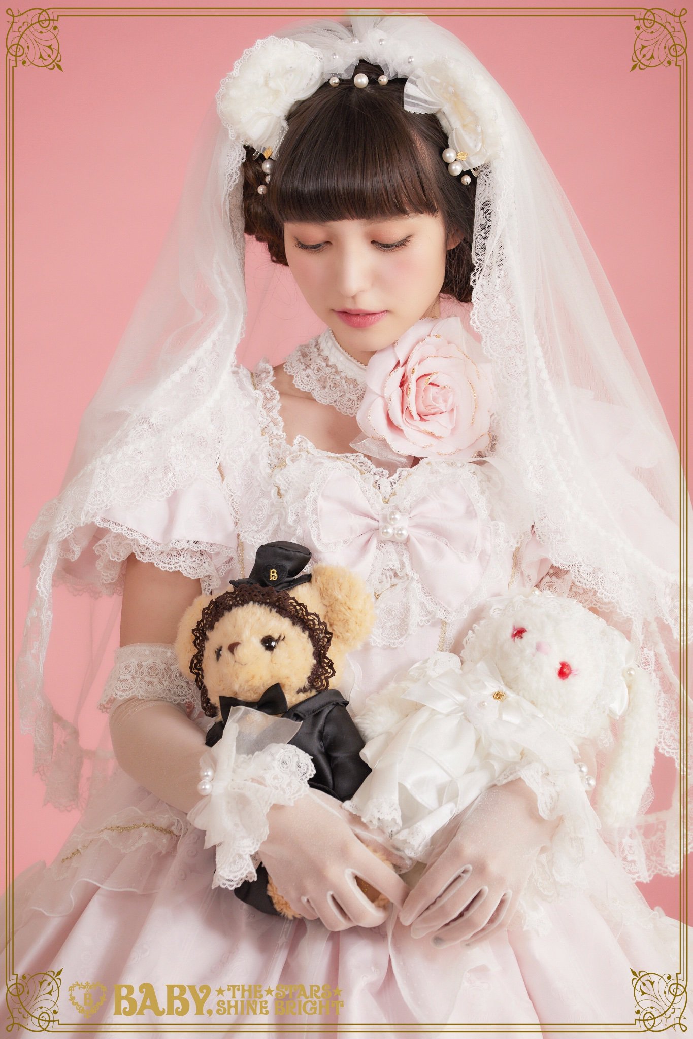 BABY 30th Anniversarウェディングくみゃちゃんポシェット BABY 30th Anniversary Wedding Kumya Pochette Set by Baby