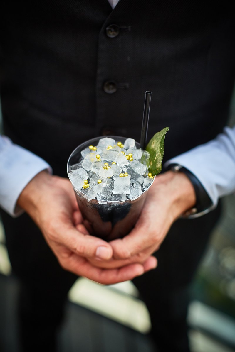 lebuaHotels's tweet photo. Come and indulge in our ‘Starry Night In Thailand’ mix of Absolut Elyx, Capucana Cachaca, yuzu, kumquat, ginger, kaffir leaf, charcoal, bitters!

#lebuaNo3 #lebuastyles #lebuahotels #luxurybar #absolutelyx #dpbar #coppermakesitbetter #2daystogo #staytuned #followus https://t.co/B80iuLlpa1