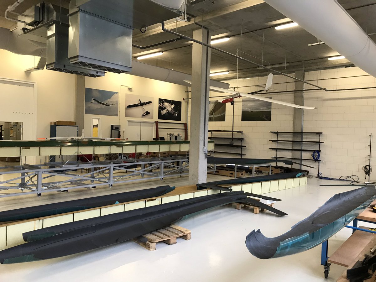 RyanVuNL's tweet photo. @AmpyxPower AP-3 fuselages arrived and ready for trimming operations #uav #uas #awe #airborne #wind #energy #innovation #drone #drones https://t.co/hzq3kStM3w