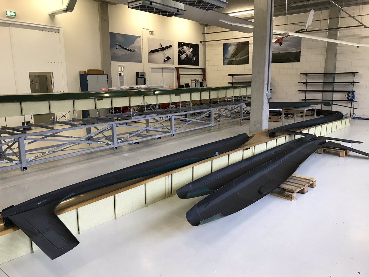RyanVuNL's tweet photo. @AmpyxPower AP-3 fuselages arrived and ready for trimming operations #uav #uas #awe #airborne #wind #energy #innovation #drone #drones https://t.co/hzq3kStM3w