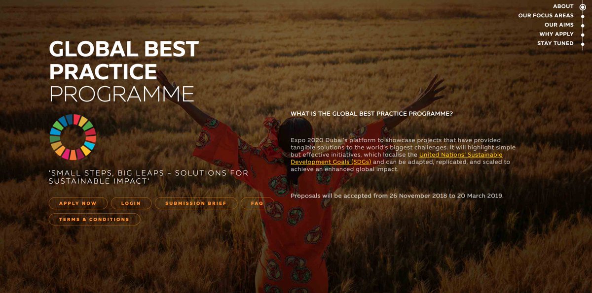 bieparis's tweet photo. Do you have a simple but effective initiative that can be adapted, replicated or scaled for enhanced global impact? Want to be part of the next World Expo? @Expo2020Dubai launches its Global Best Practices Programme. Apply now: https://t.co/cgo1TGZW1y #SmallStepsBigLeaps https://t.co/XprYDQFo2p