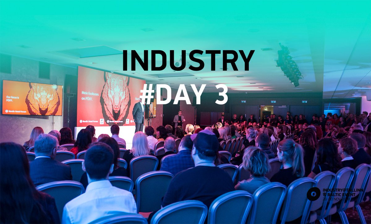 Discover what's bringing Industry Day 3!
mailchi.mp/poff/industryd… #industrytll18 #BalticEvent