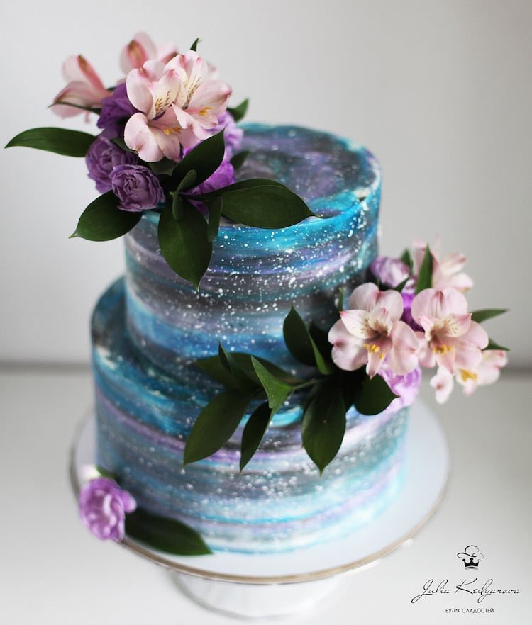 Art Direct ロシア人パティシエ Yulia Kedyarovaが手がけるケーキアート 自然 宇宙をモチーフに目にも楽しいケーキを制作しています T Co Xctac1t69v