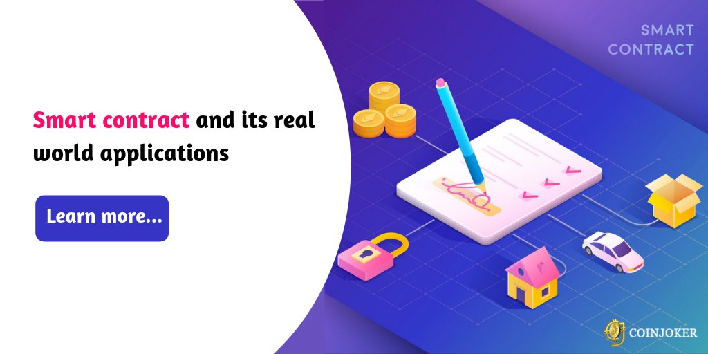 coinjokerscript's tweet image. Perceive more about Smart contract and its endless potential in digital world--> bit.ly/2Q04DNh
#smartcontract #decentralizedexchangesolution #ICO #TokenSale