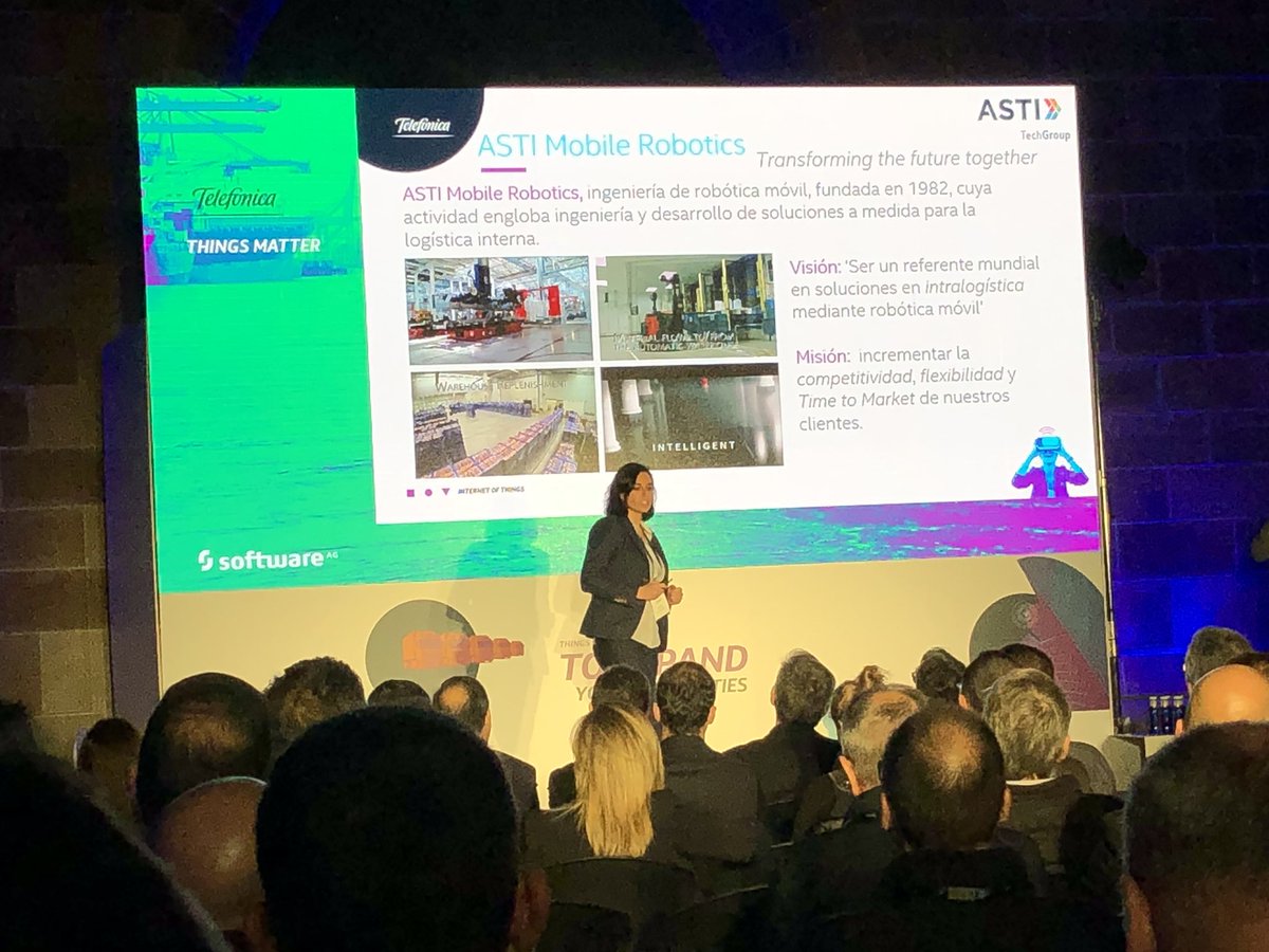 BlascoIrene's tweet photo. Lorena Gil, Directora de transformación de ASTI,  Transforming the future together #ThingsmatterTEF https://t.co/5TaiDhjQKN