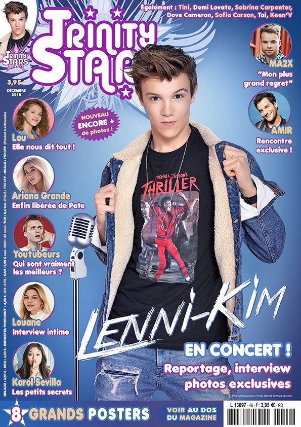 TrinityStars's tweet image. Trinity Stars, l'ultime numéro, avec @LenniKim en couverture, dans les kiosques le 1er décembre !