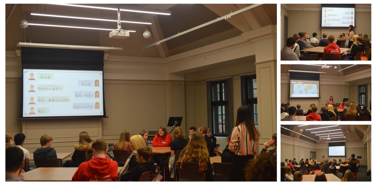 We are really excited to welcome Year 11 students from <a href="/WithernseaHigh/">Withernsea High School</a> for our <a href="/UniofHullSCLS/">Uni Of Hull SCE</a> and <a href="/LanguagesHull/">Modern Languages at Hull</a> Modern Languages Campus Experience Day! 

First session: learning all about Chinese culture and language with our colleagues from the <a href="/HullConfucius/">Hull Confucius Inst.</a>!
 
@FACEHull