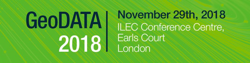 GeoPlaceLLP's tweet photo. Looking forward to a good day at #GeoDATA2018 tmw. Interesting line-up of exhibitors and speakers - come and visit us on Stand 11. We have chocolate and expertise! https://t.co/Weq63QUIOa https://t.co/u4REv0T3PW