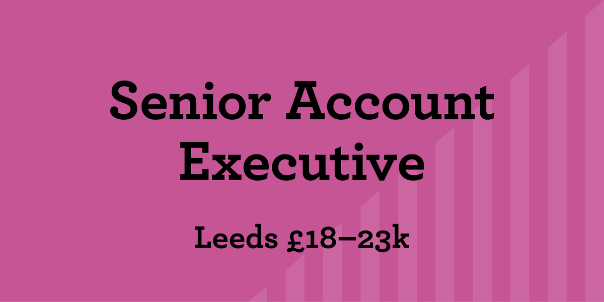 craft_jobs's tweet image. Senior Account Executive in Leeds. craftagency.co.uk/jobs/client-se… #marketing #accounthandler #clientservices