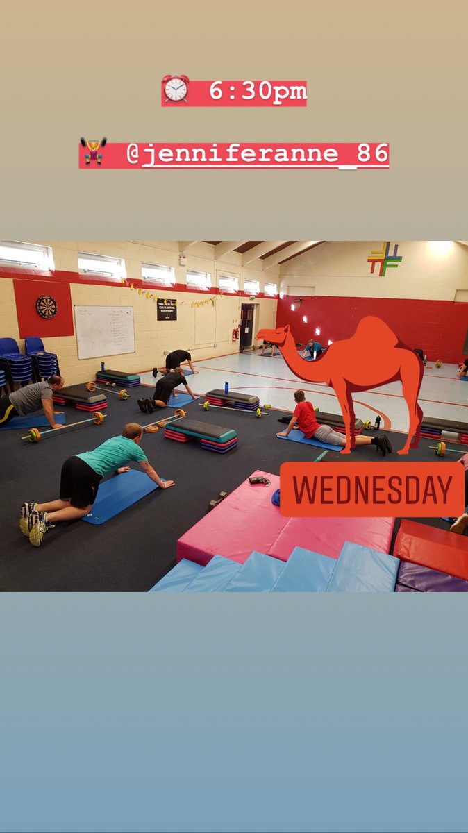 Hump Day 🐪 session is back tonight at 6:30pm with @_JenniferAnne__ .

Everyone left raving about last weeks session, so it’s time to do it all over again 👊👊

#dna  #dnarainhill #rainhill #hiit #hiitworkout #sthelens #rainhill
