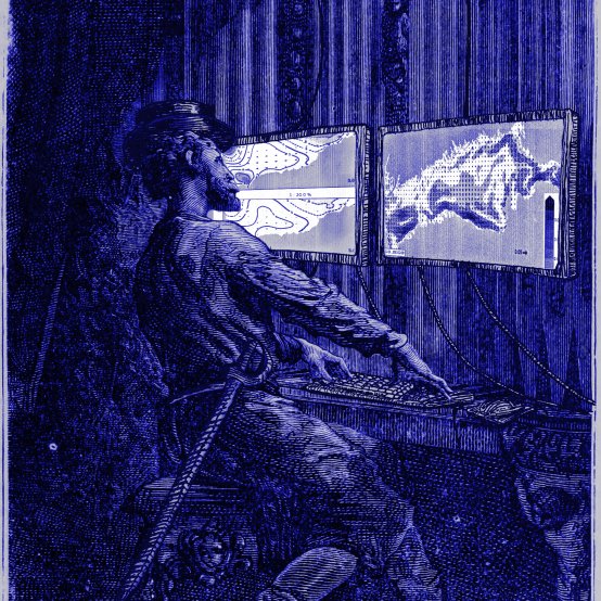 AnttiWesterlund's tweet photo. Big thanks to everyone who took part in my PhD defence last week! So many kind words and thoughtful presents. E.g. this fantastic card from my colleagues (h/t @SimoSiiria) showing Cpt. Nemo... modelling the Gulf of Finland! (Compare to the original: https://t.co/bPS2Yf0Exl) https://t.co/FR509S1DeC
