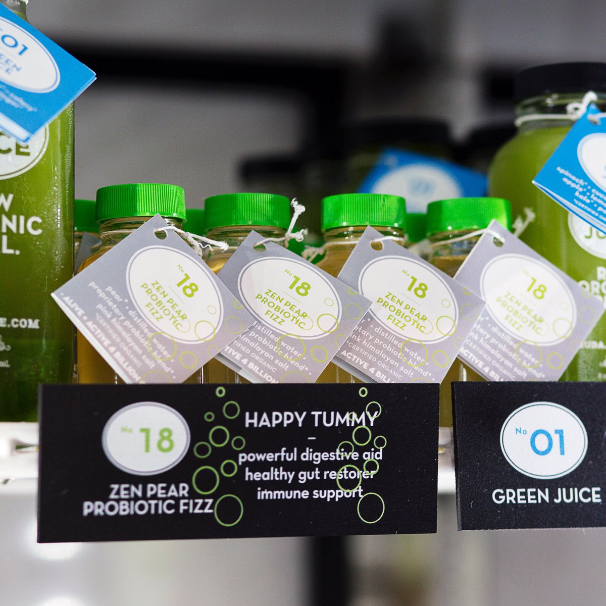 Say goodbye to freeze-dried probiotics and hello to alive + active probiotics! Our vegan, certified organic FIZZ Shots aid in digestion, destroy harmful pathogens and help produce vitamins like folate, biotin and B12...just to name a few benefits! #ZenPear #livingprobiotics