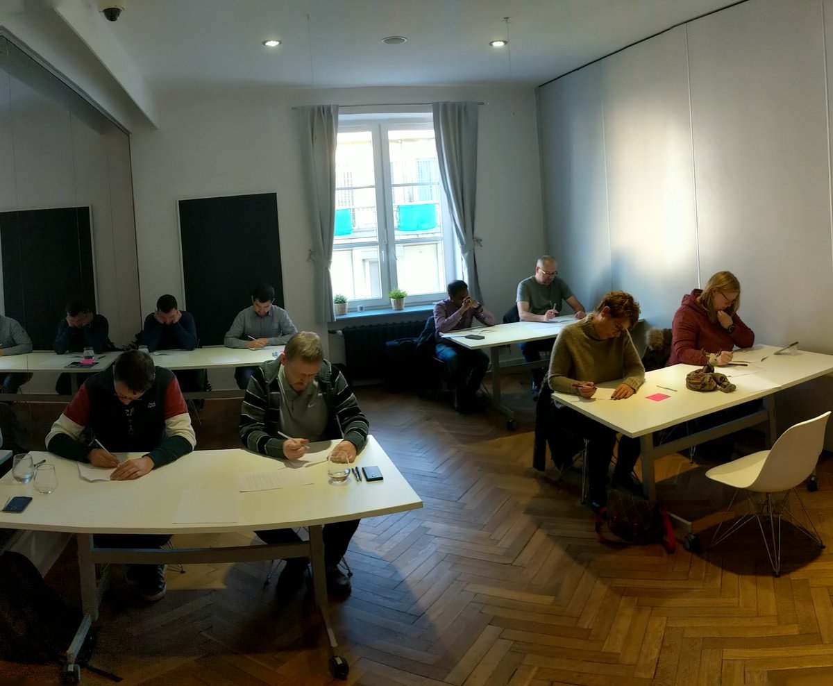 RemcoBroekmans's tweet image. Exam started on Warsaw. Good luck to all students of the #DataVault certification class.
#elm #EnsembleLogicalModeling #DataModeling #LogicalModeling @GeneseeAcademy