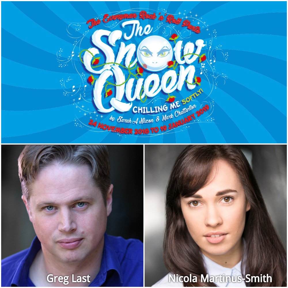 Best wishes to <a href="/greeg77/">Greg Last</a> and <a href="/Nicolamartinus/">Nicola Martinus-Smith 💙</a> for the Press Night of #TheSnowQueen <a href="/LivEveryPlay/">Liverpool Everyman & Playhouse theatres</a> tonight.