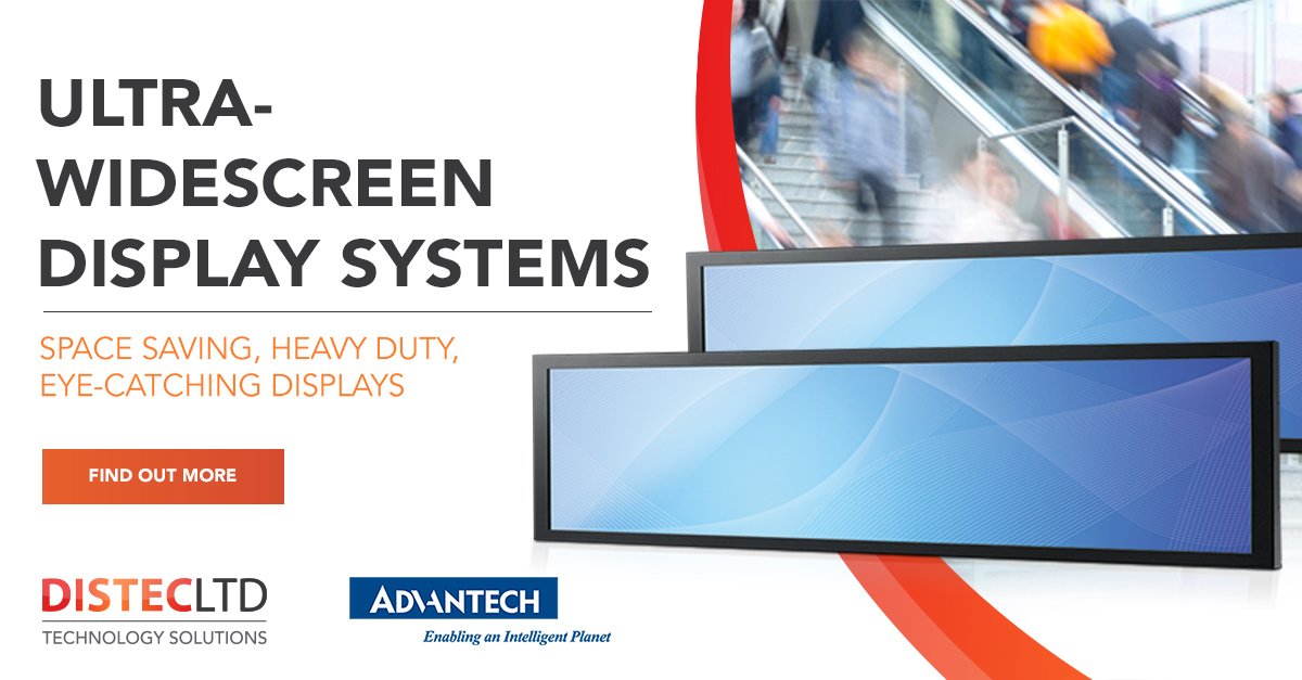 disteclimited's tweet image. New: 28&quot; &amp;amp; 38&quot; stretched #DigitalSignage displays available, ideal for information display in high traffic public environments - ow.ly/jtHj30mMwdO #interactivetouchscreens