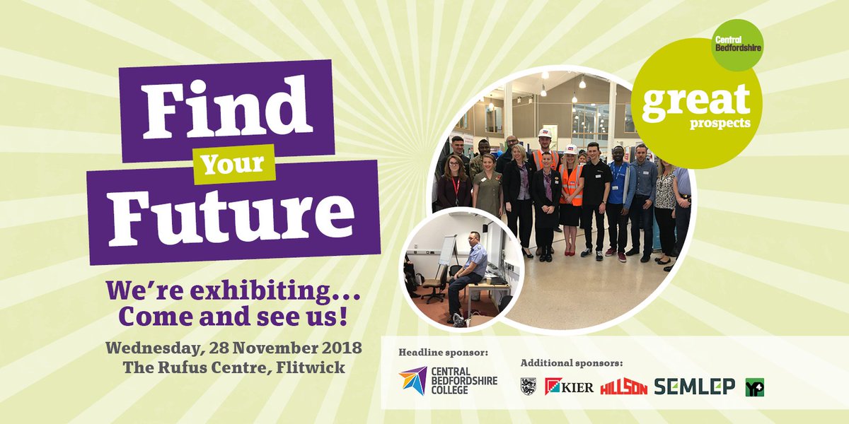 CPCareers's tweet photo. We're all set-up and ready at the Find your Future careers and employment fair. Come along and chat to us about all the opportunities we have available at Woburn Forest. @BeCentralBeds #CBedsFuture #CBCFuture https://t.co/wIihAdK3ro