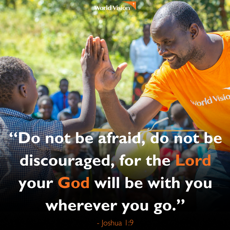 Our mission is to go to the most difficult, hard to reach, and volatile places around the world because Jesus is alive in the hardest places to be a child. What gives you courage? #WednesdayWisdom