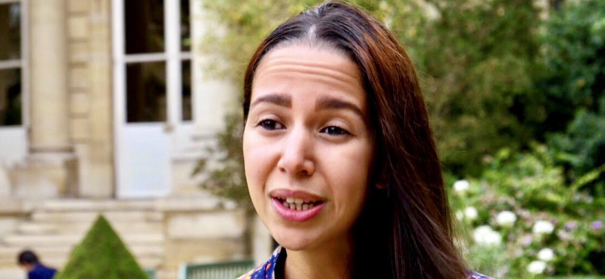 Voilà la terrible députée LREM Naïma Moutchou, rapporteur de la loi contre les fake news, qui a diffusé une fake news en faisant passer pour un salut nazi le geste d’un manifestant qui faisait en réalité le signe romain Ave Macron

Une parlementaire à dénoncer en masse