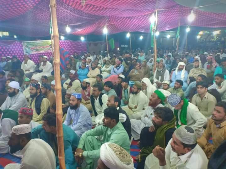 پاکستان سنی تحریک سندھ ضلع نوشھرو فیروز کے تحت حرمت رسول کانفرنس۔۔