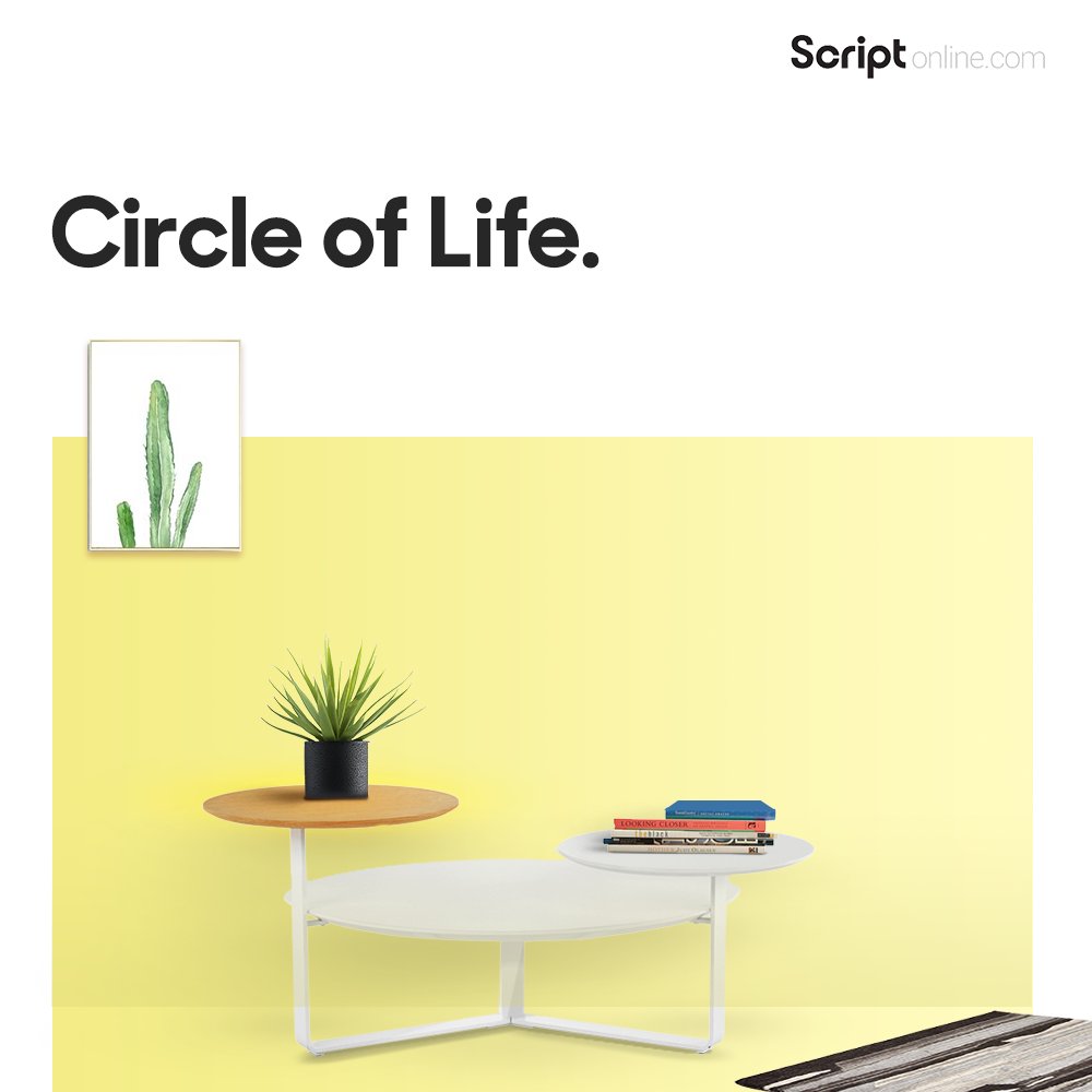 scriptonlineind's tweet image. A 3-tier table to us means, triple fun, triple comfort and three times more space and style. Our Amico coffee #table is a multi-functional and versatile addition to every space. #ScriptYourSpace