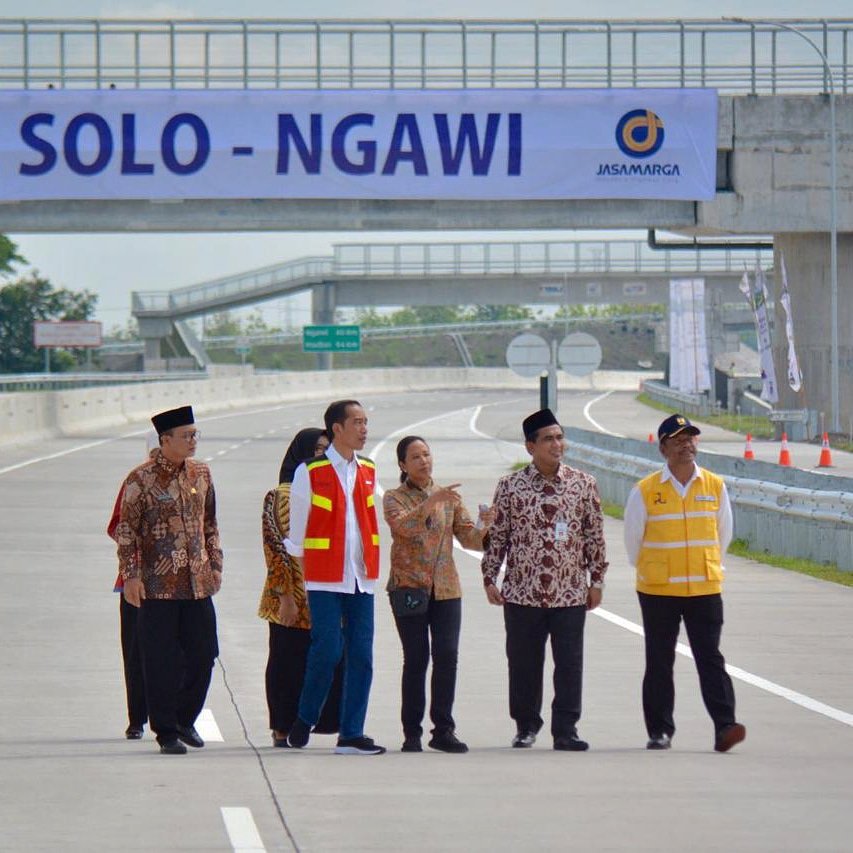 Joko Widodo On Twitter Ruas Tol Segmen Sragen Ngawi Sepanjang Km