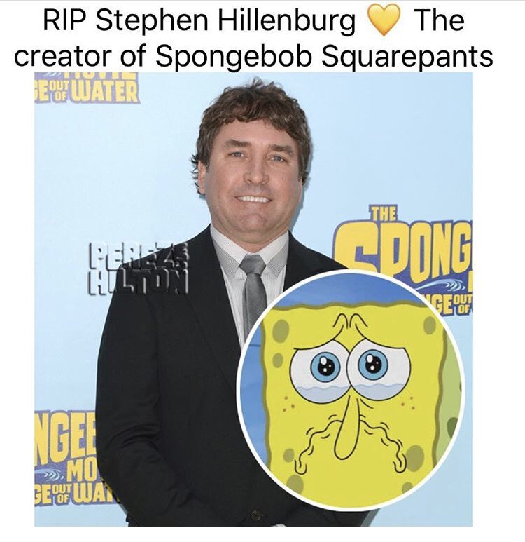 RIP <a href="/StevenHBurg/">StephenHillenBurg</a> 😢