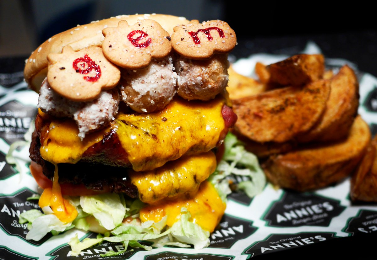 ...To celebrate the opening of <a href="/annies_derby/">Annie's Burger Shack Derby</a> on Friary Street, Annie has teamed up with <a href="/joandsparky/">Jo and Sparky</a> at <a href="/PlayGemRadio/">Gem</a> and created two special burgers just for them! But which burger is better?… (2/3)

#AnniesDerby #AnniesBurgerShack #JoAndSparky #Derby #Food #GemRadio #BurgerOff