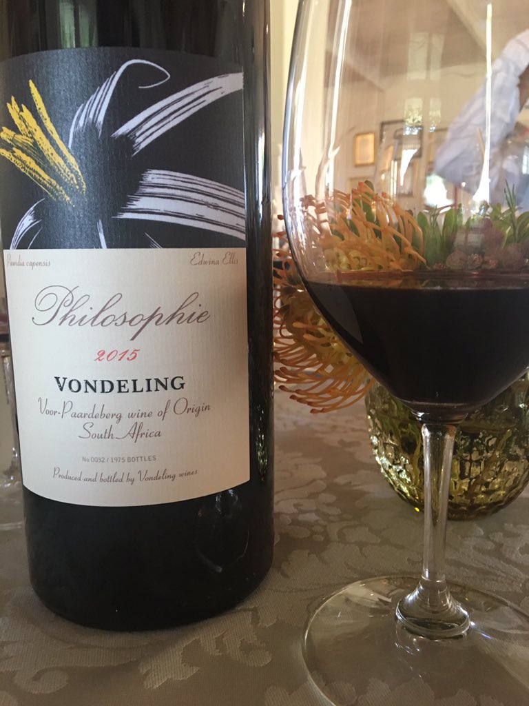 wineconceptsSA's tweet photo. @VondelingWines #vondelingphilosophie 2015 launch. Delicious flagship Bordeaux blend from this consistently excellent wine producer. https://t.co/xf8Fv64Wpg