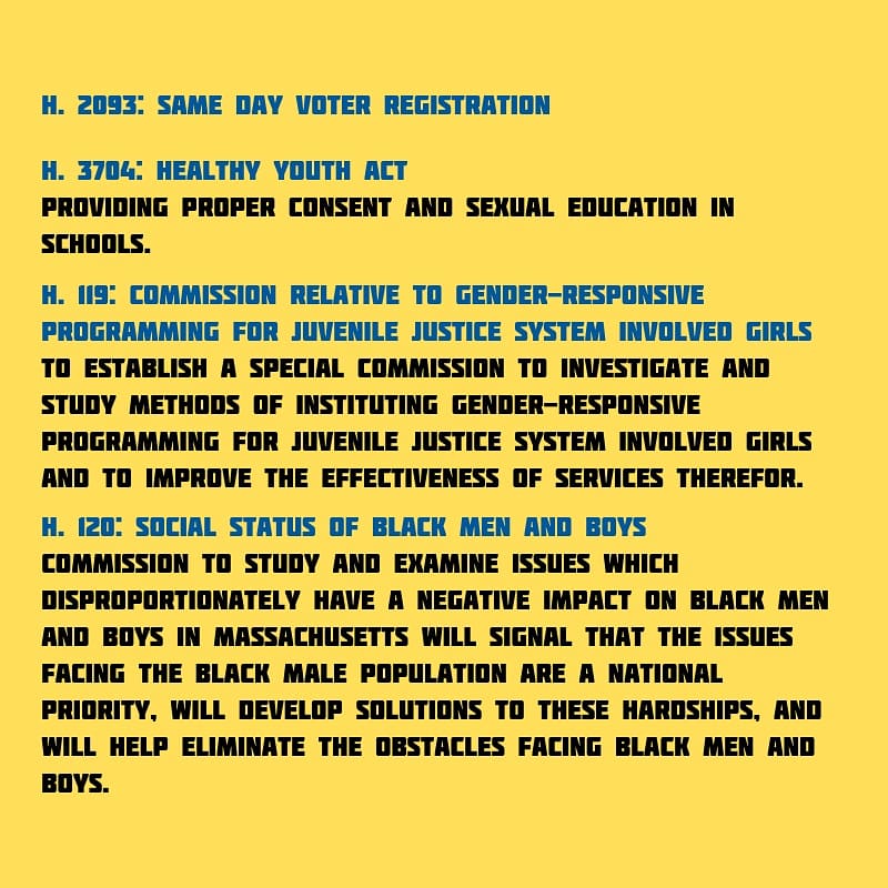 MFOLBoston's tweet photo. The legislative period is almost over and a lot of important legislation is stuck in the Ways and Means Committee. Come volunteer and make calls with March For Our Lives: Boston this Friday and the Next! https://t.co/APyxErU82O