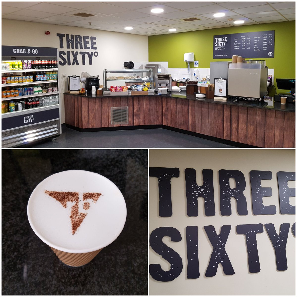 davidwb87's tweet photo. The latest @360_Coffee launch at RB today here in Nottingham, along with some excellent training from @fixilard! Customers loving the new look &amp; festive drinks range! #SaltedCaramelFlatWhite ☕ @nialouro @ShaunFzg @RA_Food https://t.co/5XLbLxOWwW