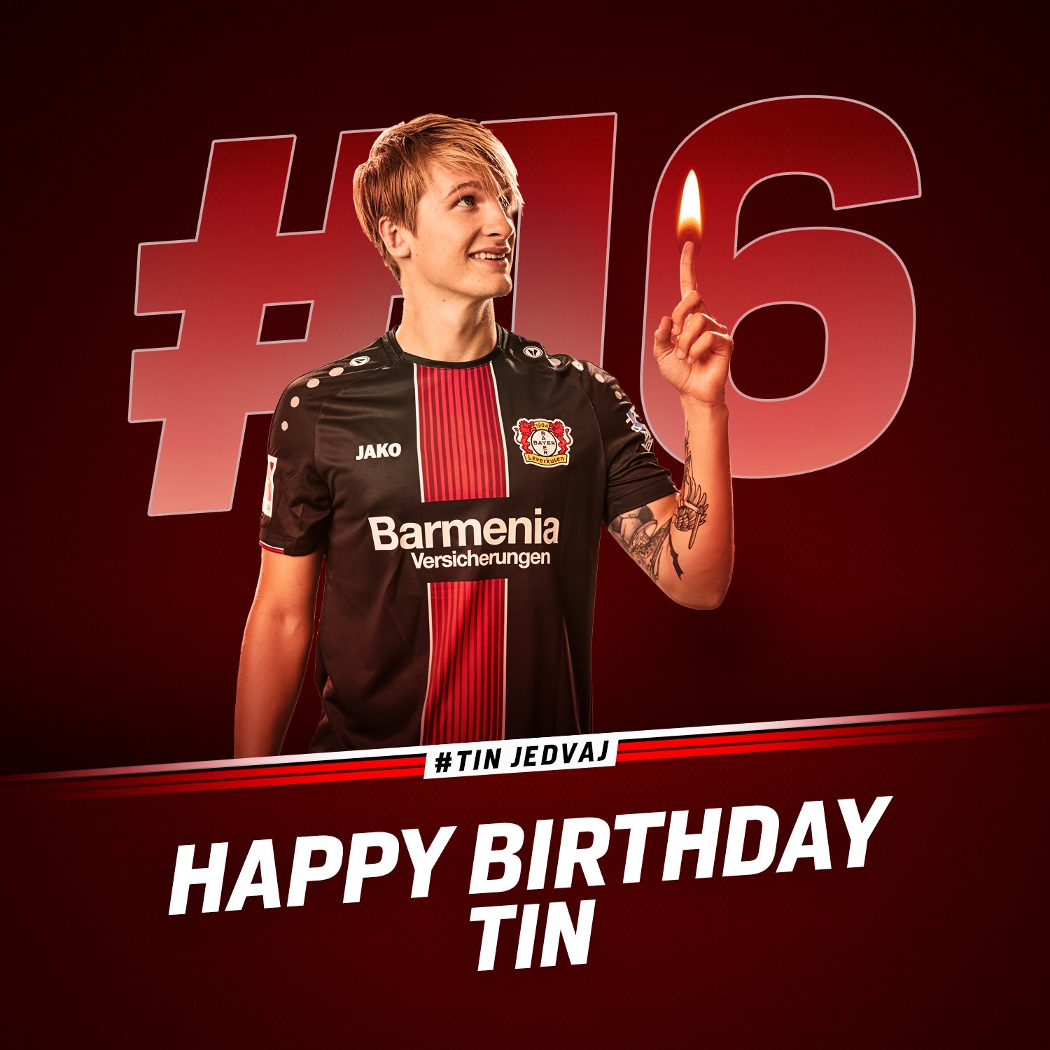         We\re wishing a very happy 23rd birthday to Tin Jedvaj today! 