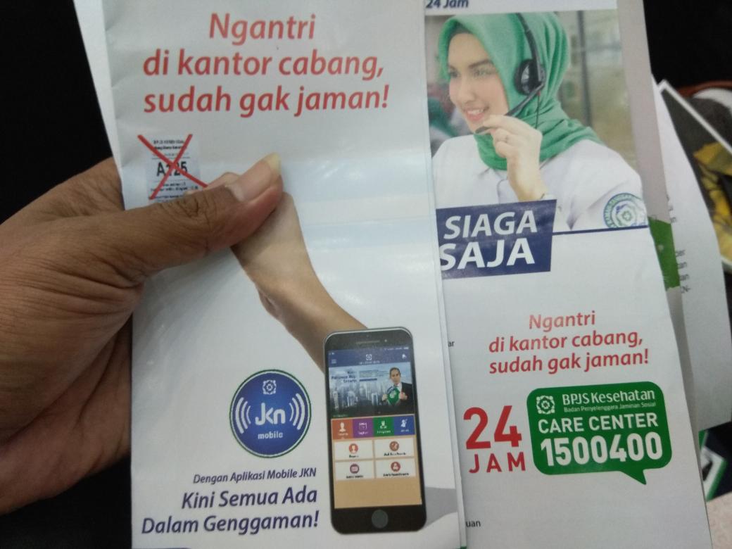 Kanal layanan administrasi : aplikasi mobile JKN, Care Center, mobile customer service, website, dropbox kecamatan&amp;Kelurahan, mall playanan publik, bank/PPOB/Pihak ke3 agar tdk membludak dtg ke kantor cabang <a href="/BPJSKesehatanRI/">BPJS Kesehatan RI</a> #BPJSKesehatanMelayaniNegeri #HUTKORPRI47 <a href="/kompasiana/">Kompasiana</a>