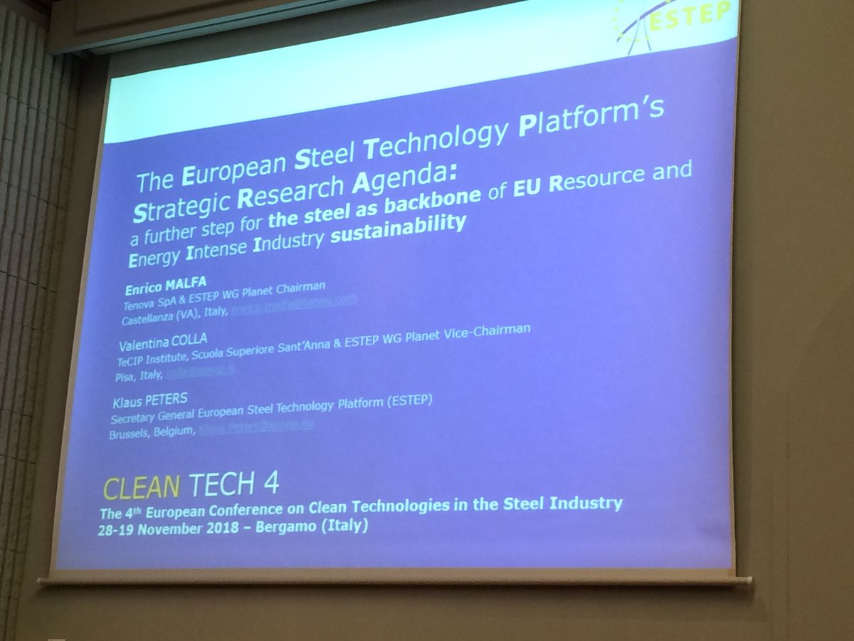 First presentation by #Tenova <a href="/Cleantech/">Cleantech</a>
