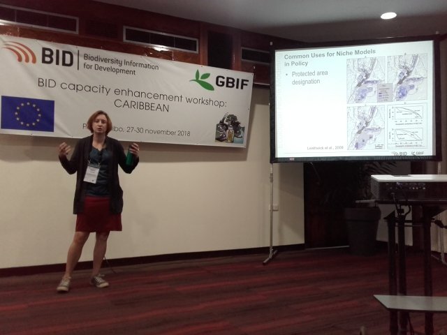 MahevaBLaursen's tweet image. Today is #ENM day in #Suriname! We dedicate our day to learn all about the beauty of #NicheModelling with @HannahOish and @HeathnEcologist. #GBIFBID #DataUse.