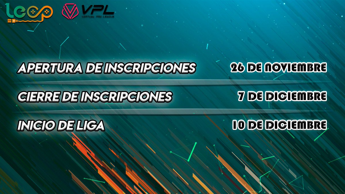 aBcDaRiio16's tweet photo. ¡Las inscripciones a la Temporada 0 de la LECP ya están abiertas!

🔝Sistema de estadísticas avanzado
💲Presupuestos virtuales
🆚Nuevo formato competitivo
🇪🇺Competiciones europeas
🗣️Foro para una mejor comunicación y comunidad

Toda la información: https://t.co/36668ZN4xK https://t.co/CqUl9qd4xO