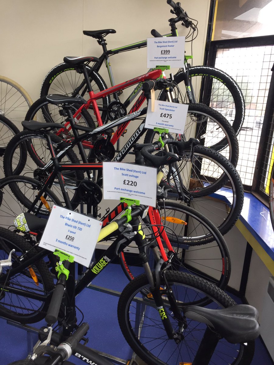 The Bike Shed Kent has a wide range of bikes for sale