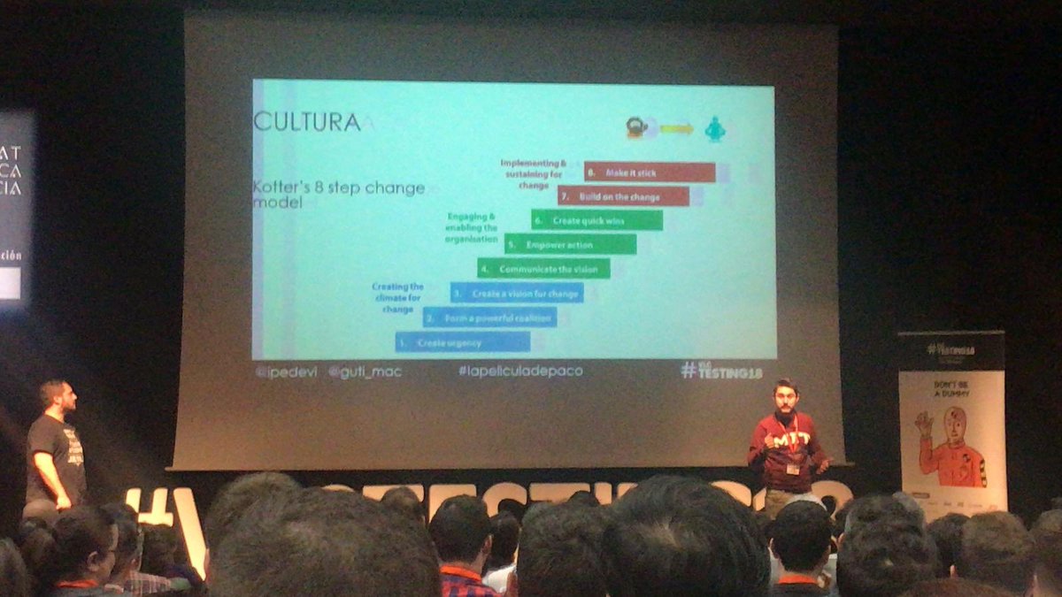 Onestic's tweet photo. #lapeliculadepaco by @ipedevi & Alberto Gutierrez at @vlctesting
#onestic #onesticteam #testingsoftware #onesticevents #ecommerce #shoponline #vlctesting #vlctesting2018 #sponsor #excentiaVLCtesting https://t.co/baRFzumuO8